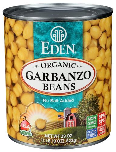 Eden Foods Bean Can Garbanzo Organic - 29 Oz (12 Units)