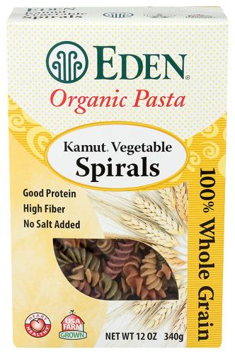Eden Foods Pasta Kamut Veg Sprl Organic - 12 Oz (6 Units)