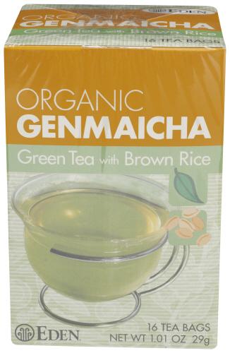 Eden Foods Tea Genmaicha Green Organic - 16 Bg (12 Units)