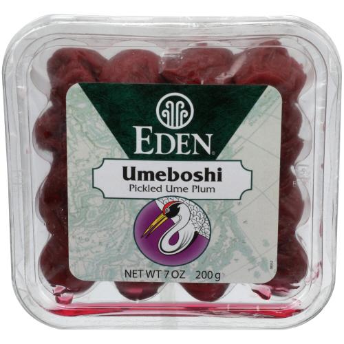 Eden Foods Umeboshi Plums - 7 Oz (12 Units)