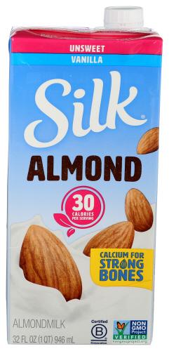 Silk Silk Almond Milk Unsweetened Vnlla - 32 Fo (6 Units)