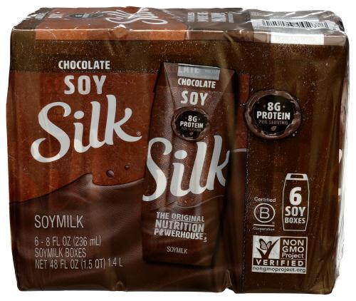 Silk Soymilk 6Pk Chocolate - 48 Fo (3 Units)
