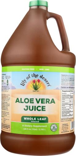 Lily Of The Desert Juice Aloe Vera Whlf Organic - 128 Oz (4 Units)