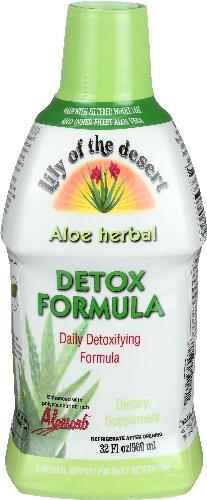Lily Of The Desert Aloe Vera Detox Formula - 32 Oz (3 Units)