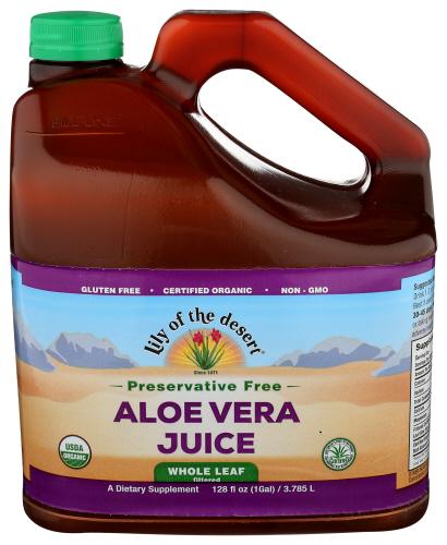 Lily Of The Desert Juice Aloe Vera Whl Organic - 128 Oz (1 Units)