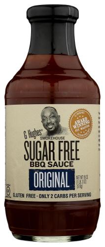 G Hughes Sauce Bbq Orig Sugar Free - 18 Oz (6 Units)