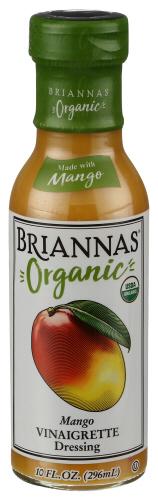 Briannas Dressing Tropical Mango Organic - 10 Oz (6 Units)