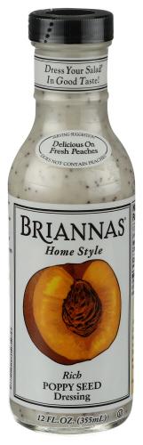 Briannas Drssng Poppy Seed - 12 Oz (6 Units)