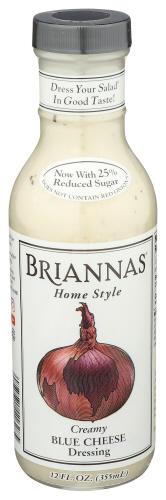 Briannas Drssng Blue Cheese - 12 Oz (6 Units)