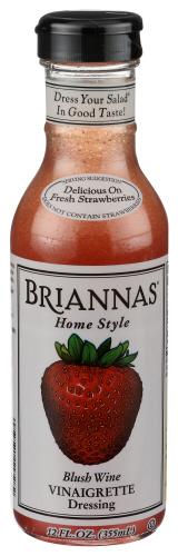 Briannas Drssng Vngrt Blush Wine - 12 Oz (6 Units)