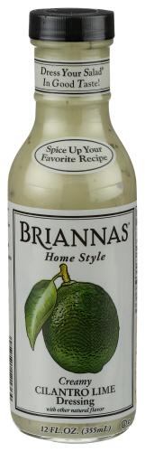 Briannas Drssng Cilantro Lime - 12 Oz (6 Units)