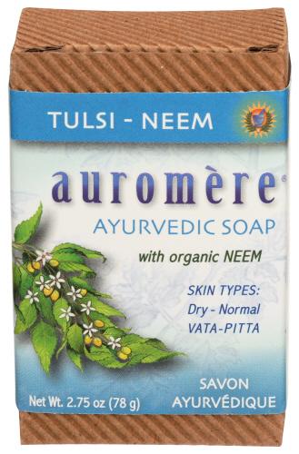 Auromere Soap Bar Tulsi Neem - 30 Pc (3 Units)