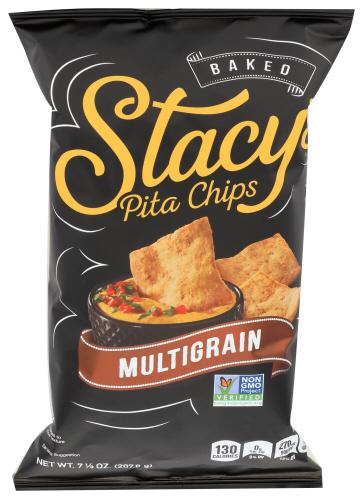 Stacys Pita Chip Pita Lg Multgrn Sea Salt - 7.33 Oz (12 Units)