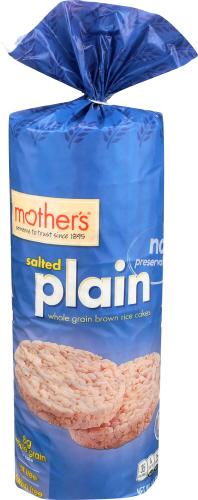 Mothers Rice Cake Plain - 4.5 Oz (12 Units)