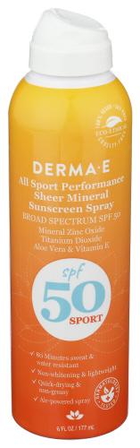 Derma E Sunscreen Allsport Spf50 - 6 Oz (1 Units)