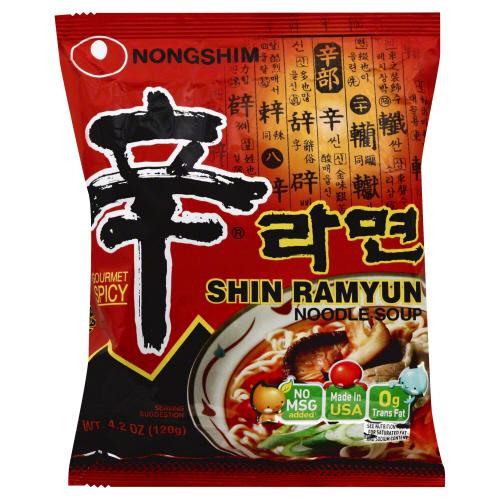 Nong Shim Noodle Inst Shin Ramyun - 4.2 Oz (10 Units)
