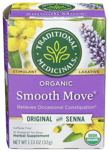Traditional Medicinals Tea Smooth Move Laxative - 16 Bg (6 Units)