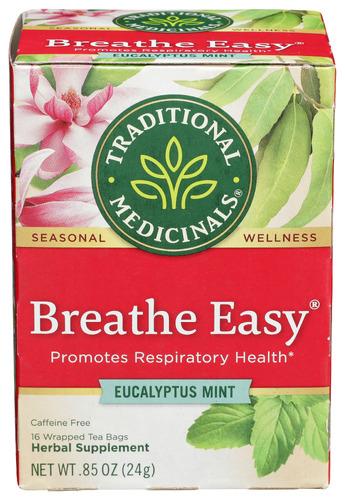 Traditional Medicinals Tea Breathe Easy - 16 Bg (6 Units)