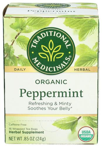 Traditional Medicinals Tea Peppermint Organic - 16 Bg (6 Units)