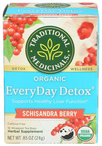 Traditional Medicinals Tea Everyday Detox - 16 Bg (6 Units)