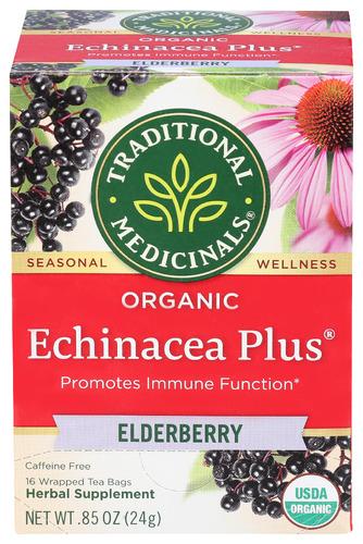 Traditional Medicinals Tea Echinacea Elder Organic - 16 Bg (6 Units)