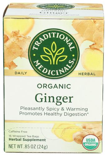 Traditional Medicinals Tea Ginger Organic - 16 Bg (6 Units)