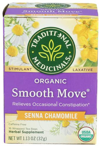 Traditional Medicinals Tea Smooth Move Chmmle - 16 Bg (6 Units)