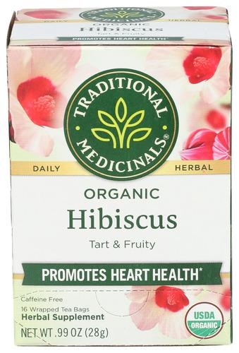 Traditional Medicinals Tea Hibiscus Organic - 16 Bg (6 Units)