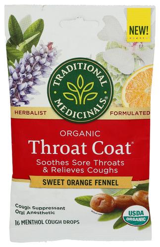 Traditional Medicinals Lozenge Sw Orange Fennel - 16 Pc (12 Units)