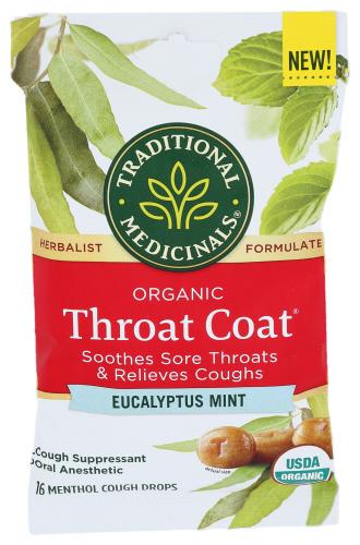 Traditional Medicinals Lozenge Eucalyptus Mint - 16 Pc (12 Units)