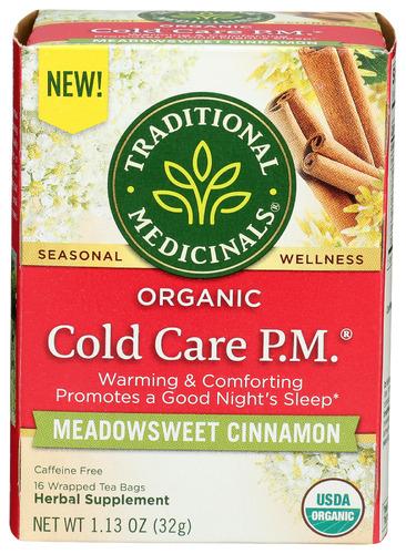 Traditional Medicinals Tea Cold Care Pm - 16 Bg (6 Units)