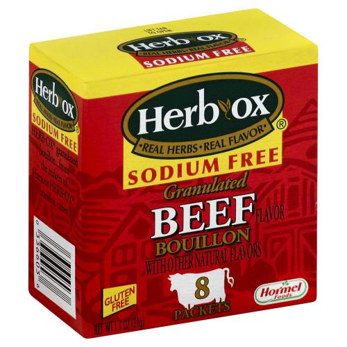 Herb Ox Broth Beef Sdmfree - 1.1 Oz (12 Units)
