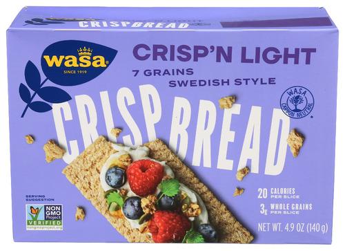 Wasa Crispbread 7Grn Lte - 4.9 Oz (10 Units)