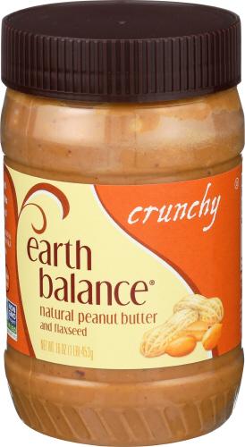 Earth Balance Peanut Butter Crunchy Ntrl - 16 Oz (12 Units)