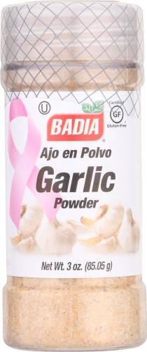Badia Garlic Powder - 3 Oz (8 Units)
