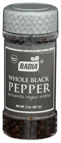 Badia Peppercorn Whl Black - 2 Oz (8 Units)
