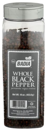 Badia Pepper Whole Black - 16 Oz (6 Units)