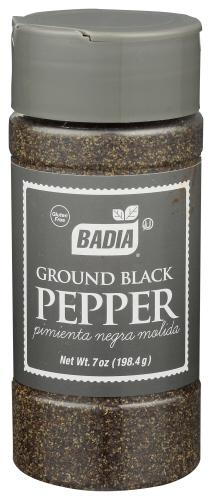 Badia Pepper Black Grnd - 7 Oz (12 Units)
