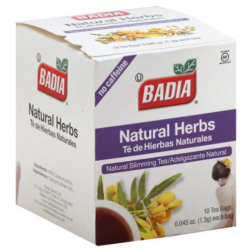 Badia Tea Natural Herb - 10 Bg (20 Units)
