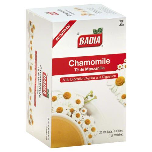 Badia Tea Chamomile - 25 Bg (10 Units)