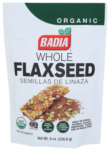 Badia Spice Flax Seed Whole - 8 Oz (8 Units)