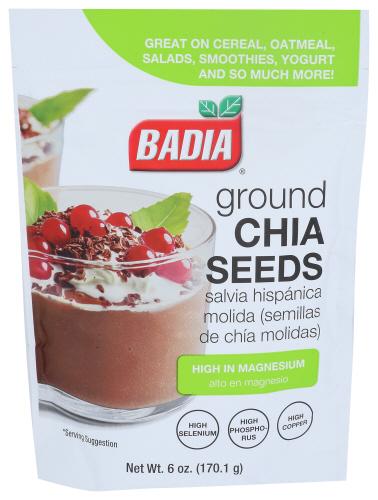 Badia Spice Chia Seed Ground - 6 Oz (8 Units)