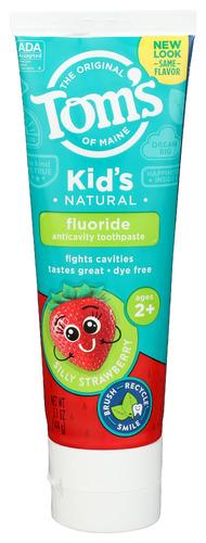 Toms Of Maine Tooth Paste Anticv Strwbrry - 5.1 Oz (3 Units)
