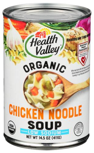 Health Valley Soup Chicken Noodle Ns - 15 Oz (12 Units)
