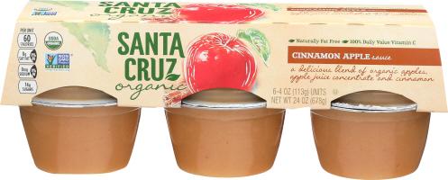 Santa Cruz Applesauce 6Pk Cinnamon - 24 Oz (12 Units)