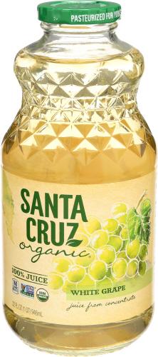 Santa Cruz Juice Grape White - 32 Fo (6 Units)