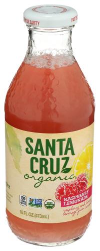 Santa Cruz Lemonade Rapsberry - 16 Fo (8 Units)