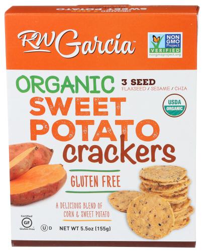 Rw Garcia Cracker Sweet Potato Organic - 5.5 Oz (6 Units)