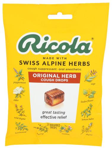 Ricola Lozenge Original - 21 Pc (8 Units)