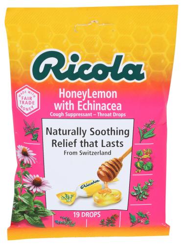 Ricola Lozenge Echinacea - 19 Pc (8 Units)